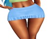 HEART SKIRT BLUE