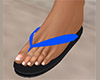 Blue Flip Flops 3 (F)