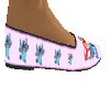 *F Pink Stitch KIds Shoe