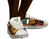 candy skull sneakers