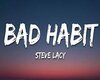 BAD HABIT(Steve Lacy)