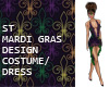 ST MARDI GRAS DRESS