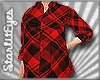 *Oversized Red Plaid*