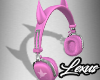 Devil Headphone Pink