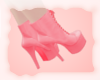 A: Pink heel boots