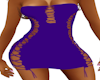 Laced up Dress RL Purple