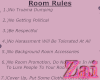 Cuties room rules