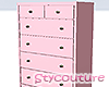 Bedroom Dresser Pink