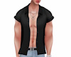 black spring shirt