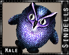 *Owl* Purple m