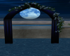 Dark Blue Bridal Arch