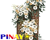 Rustic Flower Pillars