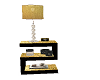 BLACK N GOLD BEDSIDE TBL