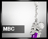 MBC|Micha Earring Purple