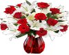 Red Roses in a vase