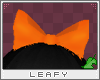 |L| Batsy bow (orange)