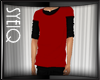 Q| Double Tee_Red M