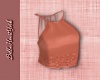 Missa Crop Top -Orange