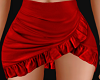 H/Ruffle Skirt Red RLL