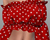 Red Polka Dot Retro Top