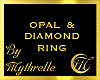 OPAL&DIAMOND DAINTY (F)