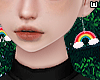 w. Rainbow Earrings