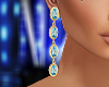 Dazzie Blue Earrings
