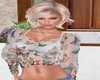 TA Butterfly Sheer Top
