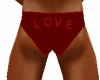 Red pair of underpants m