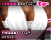 ME|RibbonTop|White