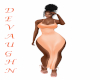 SHAE PEACH DRESS