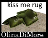 (OD) Kiss pillow rug