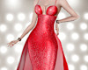 [rk2]Glitter Dress Red