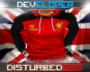Liverpool red/blk hoodie