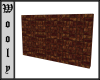 Brick wall brown