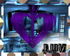 Floating Heart: Purple