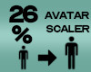 Avatar Scaler 26%