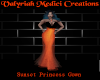 {VM}Sunset Princess Gown