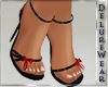 (DW) VN14 Bow Heels RED