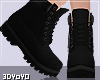 black boots F