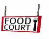 food court sign