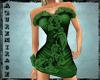 ^AZ^Green Flwr Dress