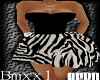 A)Zebra Dress Bmxxl