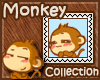 Monkey in Love stamp