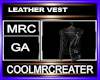 LEATHER VEST