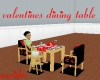 valentines dining table