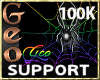 Geo Support Sticker 100k