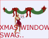 XMAS WINDOW SWAG..