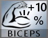 Biceps Scaler 10% M A