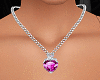 Silver Necklaces Purple2
